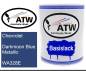 Preview: Chevrolet, Darkmoon Blue Metallic, WA328E: 1L Lackdose, von ATW Autoteile West.
